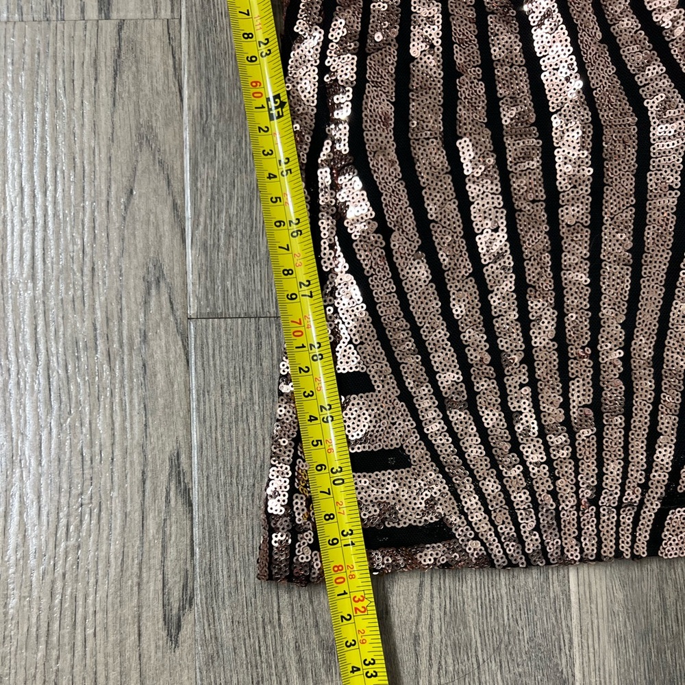 Gold and Black flare Pants - Picture 8 of 10